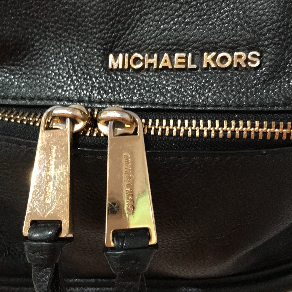 Michael Kors Backpac With Multiple Pockets. Outsi… - image 2